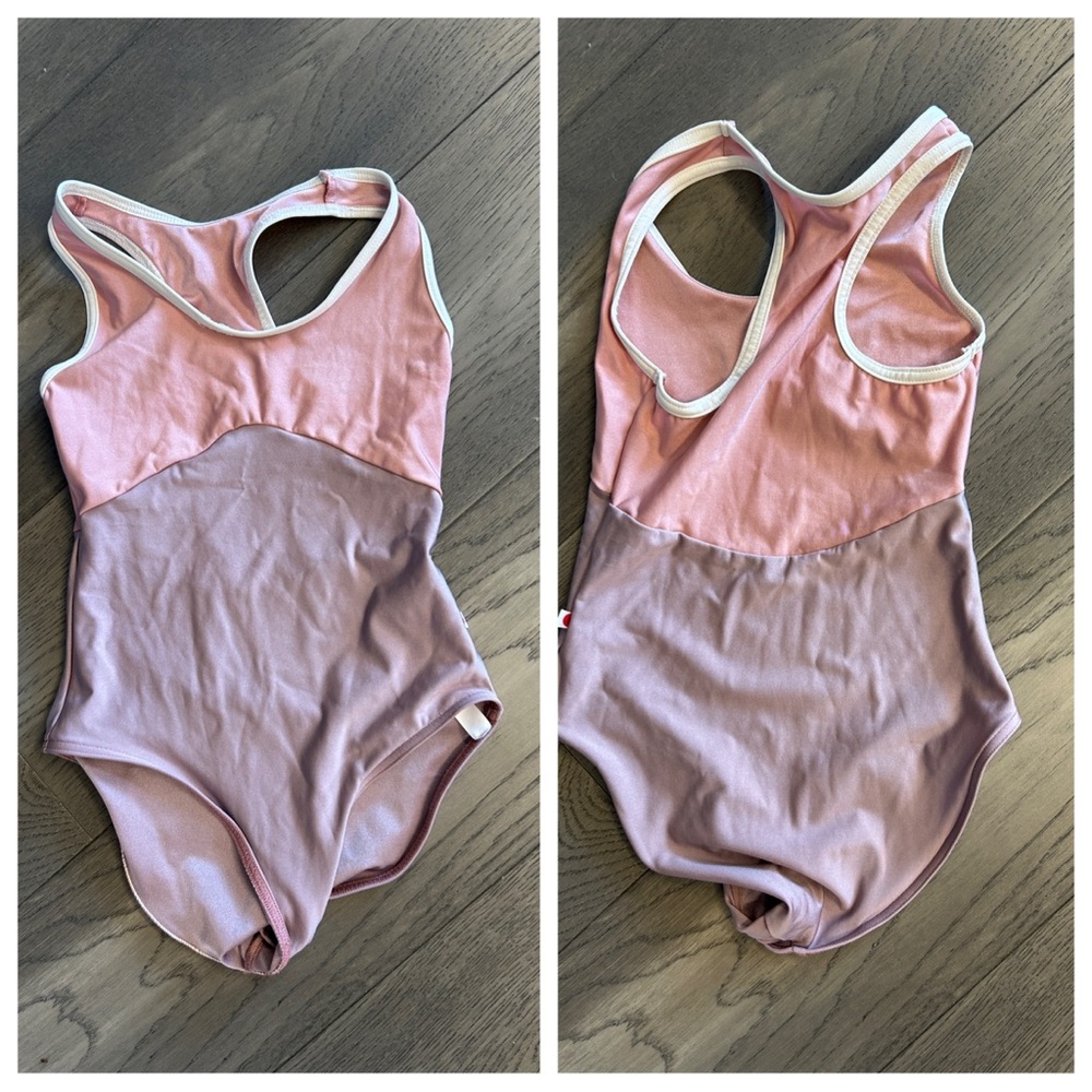 Yumiko Pink and Purple Women' Leotard (Small)
